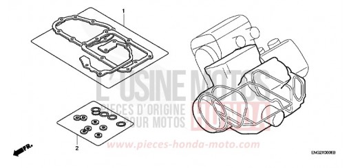 GASKET KIT B ST1300A2 de 2002